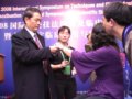 王文远教授应邀参加国际针法现场演示