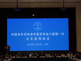 毛效军主任委员出席中国老年学和老年医学学会第六界第一次分支机构会议