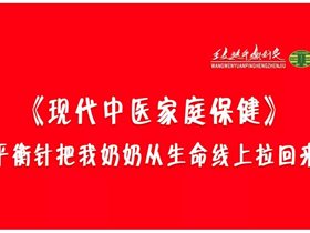 《现代中医家庭保健》平衡针把我奶奶从生命线上拉回来