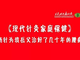 《现代针灸家庭保健》平衡针为我岳父治好了几十年的腰痛病