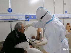 广东省中医院援助湖北医疗队吃中药扎针灸还扎平衡针灸受到病人欢迎