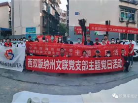边疆健康卫士：景洪平衡针灸诊所鄢宗东主任应邀参加州委州直机关工委党支部联合开展“学雷锋、做志愿 、进社区、 暖民心”主题义诊活动