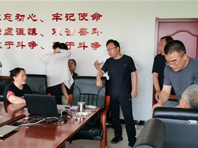 平衡针灸创始人王文远教授亲传弟子崔文龙西柏坡经济开发区义诊，传递脑健康新理念